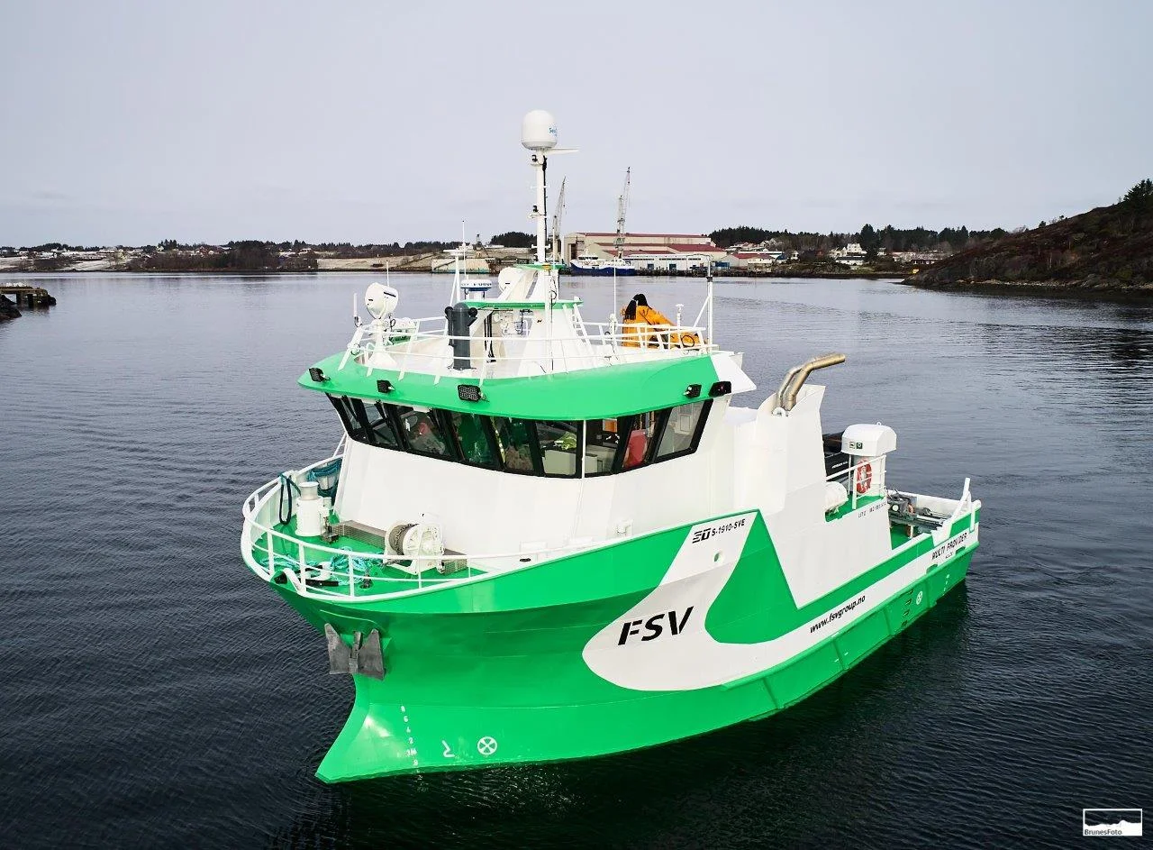 Fartøy nr.2 av vårt design S-1910-SVE klar for levering til FSV Group